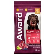AWARD корм д/собак всех пород с ягн. и инд. 12кг