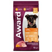 AWARD корм д/щен круп. пород с кур и инд. 12кг