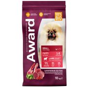 AWARD корм д/щен. мелк. пород с ягн. и инд. 10кг
