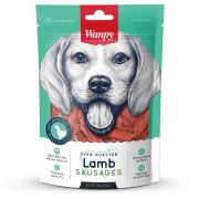 Лакомство Wanpy сосики из мяса ягнёнка для собак всех пород 100 г