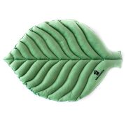 Лежанка Mr.Kranch для собак Листочек средняя двусторонняя, размер 90х65х5см, зеленая