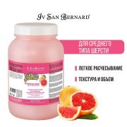 Шампунь Iv San Bernard Fruit of the Groomer Pink Grapefruit для шерсти средней длины с витаминами 3,25 л